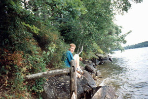 Me at the lake